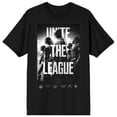 thumbnail image 5 of Justice League Unite The League Black Short Sleeve T-shirt Small, 5 of 6