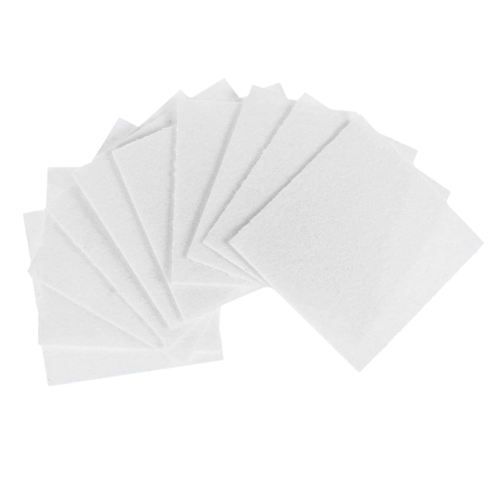 Glass Fusing Paper Sheets 50 Pcs Square Microwave Ceramic Fiber Household Kiln 
