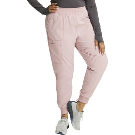

Cherokee Infinity Scrubs Pant For Women Mid Rise Jogger CK080AP S Petite Frosted Rose Heather