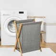thumbnail image 3 of Rongfmy Folding Dirty Clothes Laundry Storage Daily Grey 40x34x56.5cm, 3 of 8