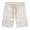 White, variant on LYMAYTER Sweat Shorts for Men Summer Drawstring Lightweight Lounge Beach Jersey Sweat Shorts S-2XL