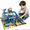 Blue, variant on Parking Garage Toy Playset Race Car Ramp Track with 3 Alloy Car for Toddler Gifts for Age 3+ Kids - Yellow