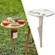 thumbnail image 2 of Plegable para Exteriores - Portátil para Servir Vino de Picnic, Plegable, Bandeja para Aperitivos, para Exteriores, Jardín, Via Soledad Soporte para estante de vino al aire libre, 2 of 6