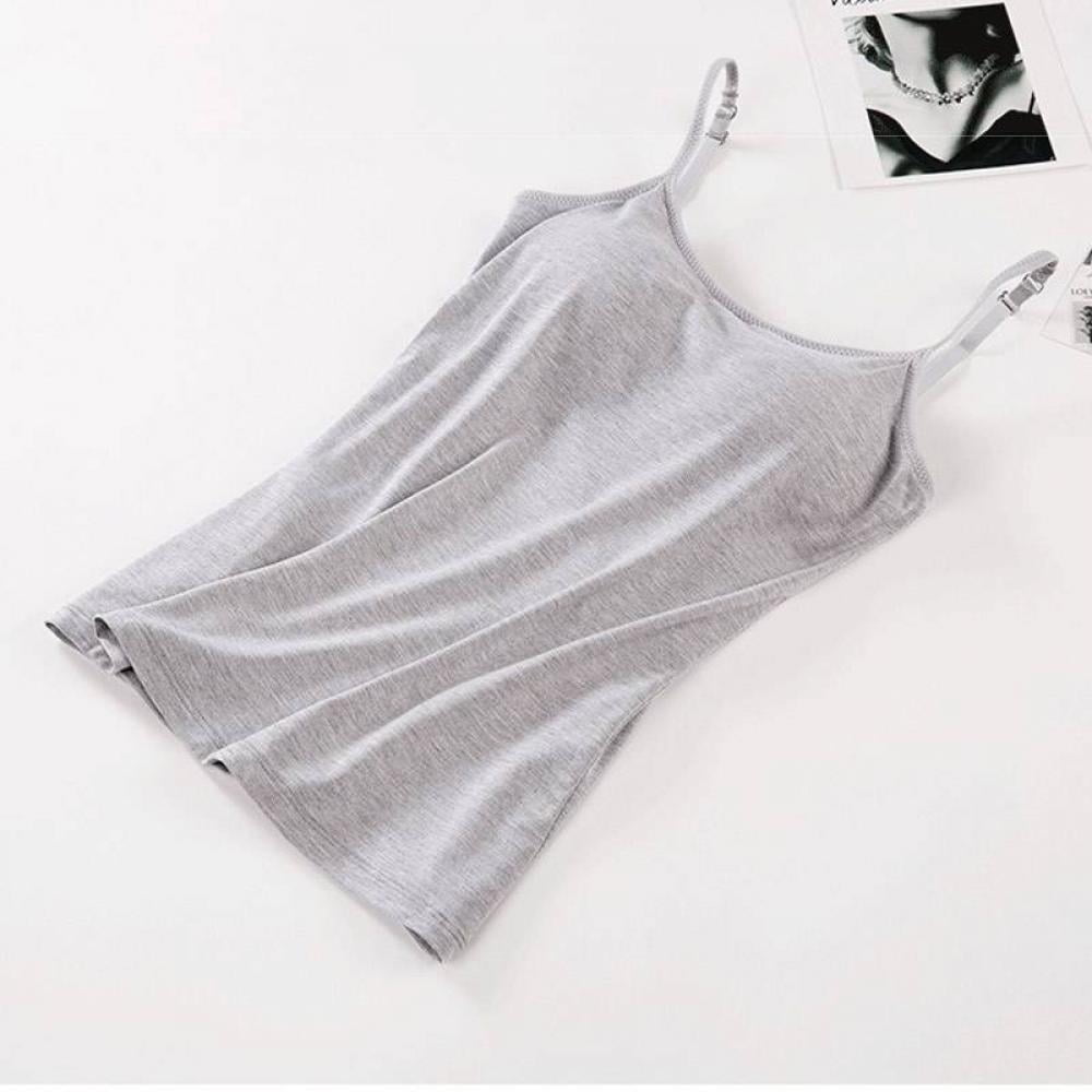 Lady Vest Without Rims With Chest Pad Sexy And Comfortable Sports Home Camisole S-XL