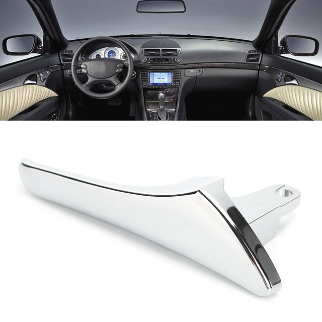 Manija de puerta interior 21176602247F24 Izquierda Derecha Resistencia al desgaste estándar original Fácil instalación para reemplazo automático para Mercedes Benz W211 Amonsee Otros