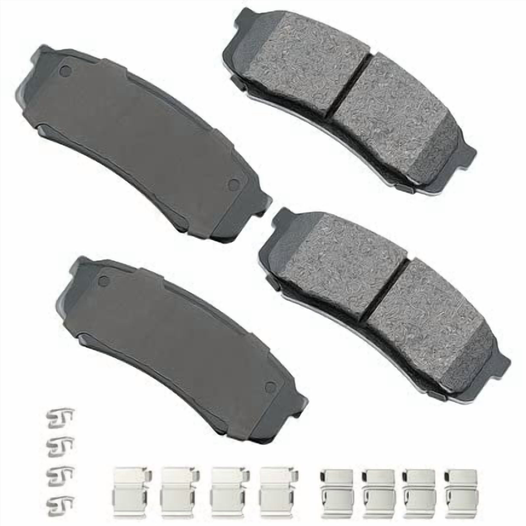 Disc Brake Pad Set Fits select: 2003-2023 TOYOTA 4RUNNER, 2007-2014 TOYOTA FJ CRUISER