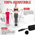 thumbnail image 4 of Dhrs Cuerda para Saltar Ajustable: Cuerda para Saltar sin enredos para Ejercicio físico, Boxeo, Entrenamiento de Resistencia #yg, 4 of 5