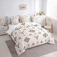 thumbnail image 3 of Homewish Vintage Aztec 7-Piece Twin Bedding Sets,Rustic Bull Skull Bedding Comforter Set,Country Farmhouse Lodge Sheet Sets For Boys Teens,Breathable Home Decor, 3 of 8
