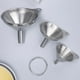 thumbnail image 4 of embudo de acero inoxidable,juego de embudos de cocina mini embudos pequeños plateados,embudos de acero inoxidable para transferir aceite líquido,embudo de acero inoxidable para cocina,embudos, 4 of 7