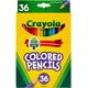 thumbnail image 1 of Set de lápices de colores Crayola útiles escolares colores surtidos 36 unidades largos, 1 of 3
