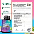 thumbnail image 4 of Multi Collagen Peptides Type I II III V X Capsules with Biotin Keratin Hyaluronic Acid, 14-in-1 Anti Aging Support for Hair Skin Nails & Joint Health, 90 Vegan Capsules with Vitamin C Zinc MSM, 4 of 6