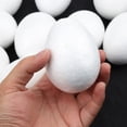 thumbnail image 4 of 80mm White Solid Balls Modelling Polystyrene Eggs Sphere 10 Packs, 4 of 6