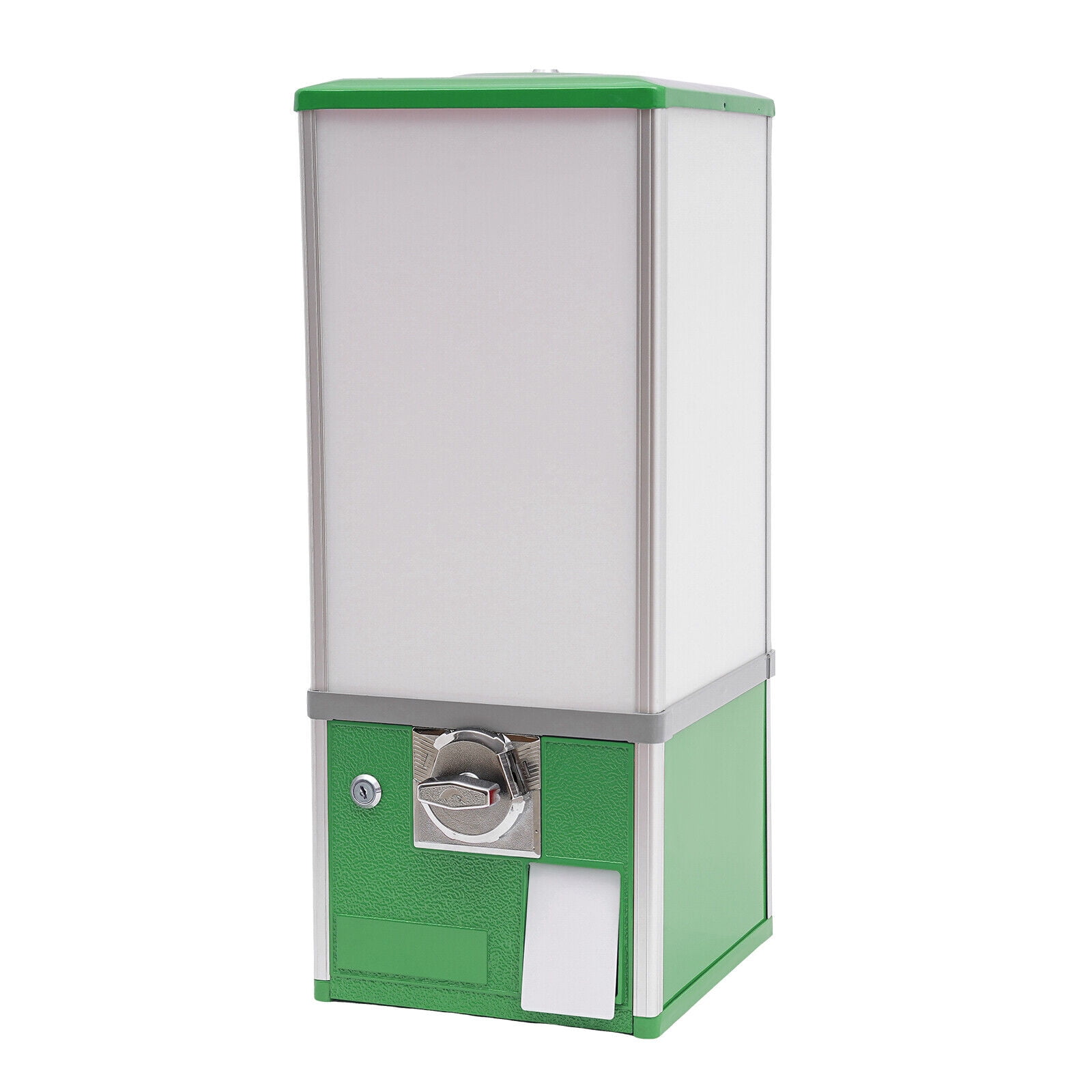 Miumaeov Commercial Vending Machine 25 Cents for 27-45mm Round Candy Capsule Toys 250-1000 Capacity Gumball Bank Dispenser