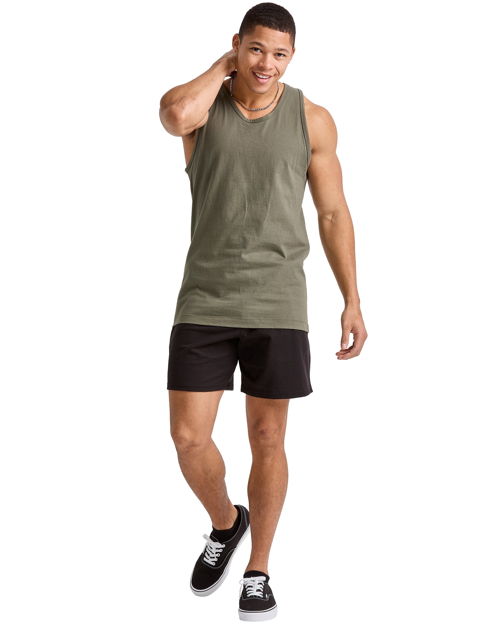 Hanes Men's Essentials Midweight Tank Top, Sizes S-3XL
