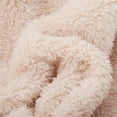 thumbnail image 6 of REALiKUN Women's Ultra Comfy Lounge Furry Sherpa Romper Onesie Pajamas Cute Ear Hood Pink S, 6 of 6