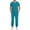 Sky Blue, variant on YLSDY Men Scrubs Set — Stretch Buttons Crew Neck Scrub Top & Jogger Pant with Pockets, Yoga Waistband, Anti-Wrinkle Scrubs for Men Black 8
