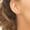 Gold, variant on Sterling Silver 1.2mm Set of Three Endless Hoop Earrings, 10mm