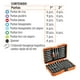 thumbnail image 3 of Juego de puntas mixtas 1' y 2' 80 piezas Truper Expert, 3 of 3