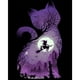 thumbnail image 2 of Cuadros Decorativos Bruja gato negro pintura al óleo por números Kit DIY pintura acrílica lienzo sin marco Wdftyju embutido en tela, 2 of 9