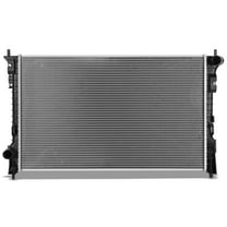 DNA Motoring Aluminum Radiator 13307 for 10-19 Taurus Police Interceptor 2.0L 3.5L Turbo