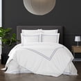 thumbnail image 3 of Axen 3 Piece Cotton Duvet Cover Set Hotel Collection Bedding, 3 of 8