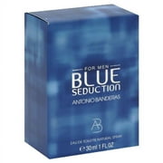 Antonio Banderas Blue Seduction Eau de Toilette Cologne for Men, 1 Oz Mini & Travel Size