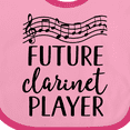thumbnail image 4 of Inktastic Future Clarinet Player Music Boys or Girls Baby Bib, 4 of 4