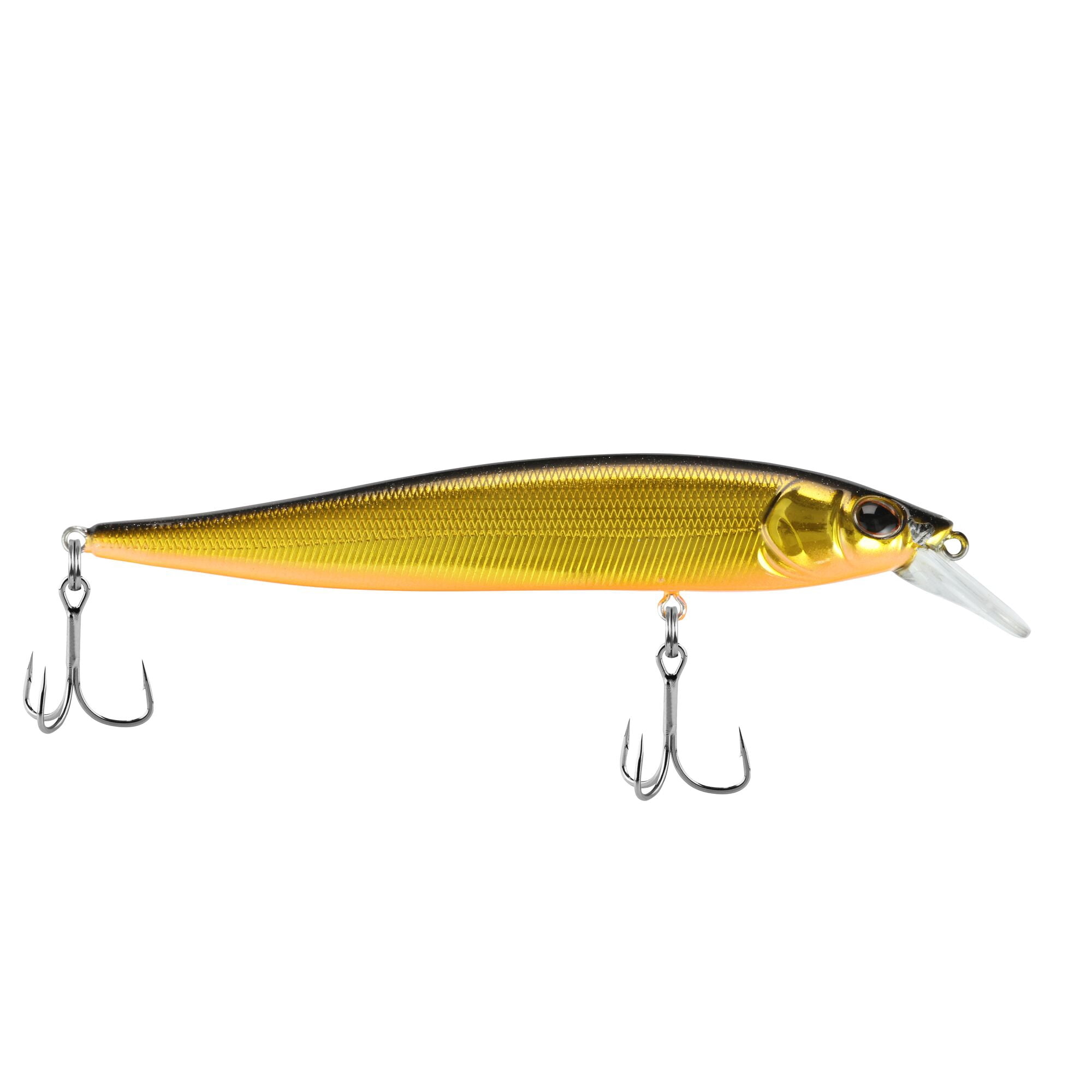 Berkley Stunna, 3 in, Jerkbaits, Black Gold (1 Count)