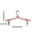 thumbnail image 3 of fheaev Foldable Hanger Portable Multifunctional Change Travel Home Hanger Space Saving Organizer, 3 of 6