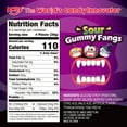 thumbnail image 5 of Amos Halloween Candy Variety Pack, Gummy Eyeballs & Sour Fangs, Low-Sugar 9oz (2 Packs), 5 of 7