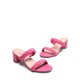 thumbnail image 3 of Sandalia DREAM PAIRS DHS213-2 Tacón Bloque Trenzado Rosa Fucsia 5, 3 of 6