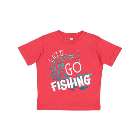 

Inktastic Let s Go Fishing Gift Toddler Boy or Toddler Girl T-Shirt