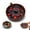 Brown, variant on Self Spinning Berry Bowl with Drain Holes, Berry Washing Bowl and Fruit Washer Colander for Strawberries, Blueberries, Grapes, Cherry Tomatoes and Small Produce