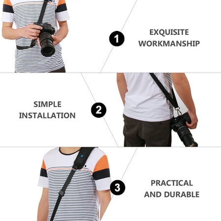 Image of Camera Strap 1pc Camera Single Shoulder Strap Adjustable Camera Shoulder Belts Strap
