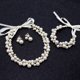 thumbnail image 2 of 1 juego de accesorios de joyería elegantes para boda, diadema de perlas para novia, pulsera y pendientes para dama de honor, fiesta para mujer, 2 of 6