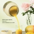 thumbnail image 4 of Portable Juicer Cup Cordless, Electric Juicer Rechargeable Personal Size Eletric USB Juicer Cup Portable Blender Portable Juicer for Orange, Lemon, Grapefruit, 4 of 7