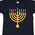 thumbnail image 4 of Inktastic Hanukkah Menorah Candles Boys or Girls Baby Bodysuit, 4 of 5
