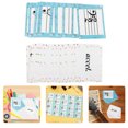 thumbnail image 1 of OUNONA 80Pcs Music Note Flashcards Multi Paper For Music Note Recognition In Home Schooling, 1 of 6