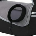 thumbnail image 4 of Laklulu Perro Gato Un Hombro Bandolera Bolsa para Mascotas Malla Transpirable Viaje Bolsa Portátil para Gatos, 4 of 5