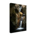 thumbnail image 2 of Trademark Fine Art 'Autumn Waterfall Cliffs' Canvas Art by Brenda Petrella Photography Llc, 2 of 3