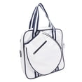 thumbnail image 1 of Shoulder Bag, Comfortable Water Resistant Multiple Zippered Pockets Oxford Cloth Tennis Racket Shoulder Bag  for Men for Sports Blue,Pinkish, 1 of 7