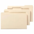 thumbnail image 6 of Office Depot File Folders, 1/3 Cut, Legal Size, 30% Recycled, Manila, Pack Of 100, 810846, 6 of 6