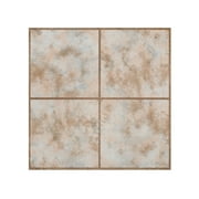 Mosaico Clasico 12x12 2.0mm Self Adhesive Vinyl Floor Tile - Rustic Clay Square - 9 Tiles/9 sq. ft.