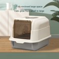 thumbnail image 3 of Keep Your Home Smelling Fresh with this Fully Enclosed Anti-Splash Cat Litter Box!, 3 of 7