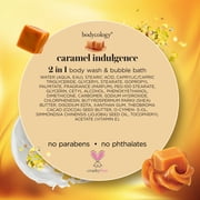 Bodycology 2-in-1 Body Wash & Bubble Bath, Caramel Indulgence, 16 fl oz