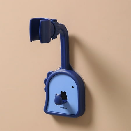 

MtsDJSKF Small Dinosaur Cartoon Shower Bracket Punching Nozzle Hanging Seat Fixed Artifact Adjustable Bathroom Children s Flower Drying Bracket Back to School Supplies