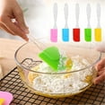 thumbnail image 2 of Less Than 5 Silicone Oil Brush Baking Tool Silicone Cake Split Size Butter Butter Jam Scraper Baking, 2 of 4