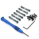thumbnail image 5 of Bewildely Reemplazo de accesorios de reparación ajustables de biela de 6 uds para WLtoys Titanium Titanio 2piezas Bewildely CBP202698, 5 of 5