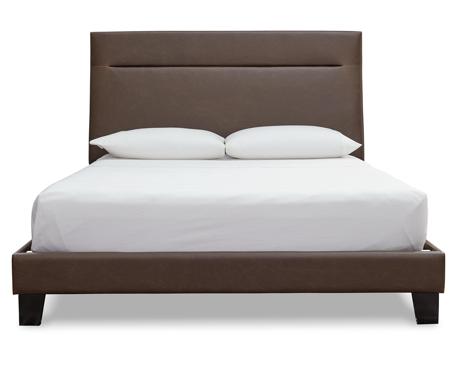 Signature Design by Ashley Contemporary Adelloni Queen Upholstered Bed  Brown - image 3 of 6