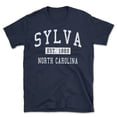 thumbnail image 1 of Sylva North Carolina Classic Established Men's Cotton T-Shirt, 1 of 1